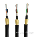 Cable de fibra óptica de calidad superior ADSS de una sola cubierta